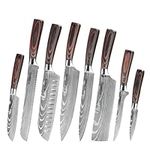 Seido Knives Master Chef Knife Set,