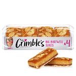 Mrs Crimble’s 12 Bakewell Slices, Gluten Free, Premium Quality Cake Bars, Ready to Eat, Certified Free From Gluten, Wheat Free & Vegetarian Friendly (Pack of 3, Total 12 Slices)