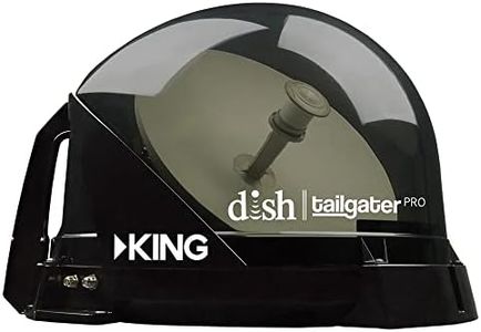 KING DTP4900 DISH Tailgater Pro Premium Portable/Roof Mountable Satellite TV Antenna