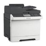 Lexmark CX417de colour laser printer Scanner copier Fax LAN + 4 years *