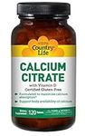 Country Life Calcium Citrate with V