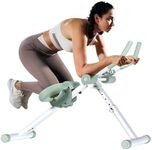 Finer Form AbSlider Pro - Revolutionary Abdominal Exercise Machine for Home Gym, Targets Core, Lower Abs, Obliques & Hip Muscles with Reduced Stress on Neck, Back & Shoulders.