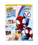 CRAYOLA Color Wonder - Marvel Spidey and His Amazing Friends Mess-Free Colouring Book (Includes 18 Spider Man Colouring Pages & 5 Magic Color Wonder Markers)