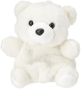 Aurora, 61355, Palm Pals Snowy Polar Bear, 5In, Soft Toy, White