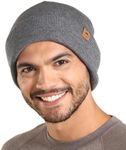 Tough Headwear Merino Wool Beanie for Men - Womens Wool Hat - Beanie Hats - Tobboggan Hat - Mens Winter Hat for The Cold