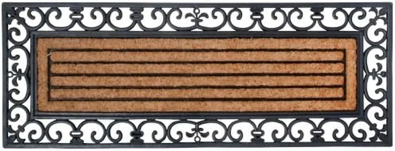 Esschert Design Rubber and Coir Doormat, X-Large