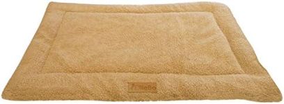 Ellie-Bo Sherpa Fleece Mat Bed in Beige - Fits Ellie-Bo Large 36 Inch Cages and Crates