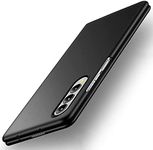 More Fit Shockproof Hard Back Case Cover Premium PC Shockproof Lightweight Protective Phone Hard Case for Samsung Galaxy Z Fold 3 5G 7.6" - Black