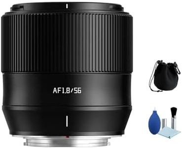 TTArtisan APS-C 56mm F1.8 AF Auto Focus AF Prime Fixed Focus Large Aperture Lens for Fuji Fujifilm X XF Mount Camera Like XT10 XT20 XT30 XT30II XS10 XA5 XA7,etc.…