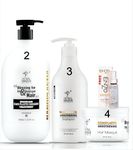 Global Amazon Secrets Nanoplastia Hair Treatment Kit, 1000ml with Shampoo & Hair Mask, 500ml each with Free Premium Enzo hair Serum