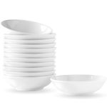 UIBFCWN Sauce Dish Dipping Bowls, 12 Pack Ceramic Dip Bowls Set, 1.2 Oz Soy Sauce Dish, White Dipping Bowls Bulk, Asian Sauce Bowls for Ketchup, BBQ, Condiments, Appetizer