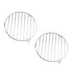 Small Round Cooling Rack 2 Pack - 7 x 7 inches – Stainless Steel