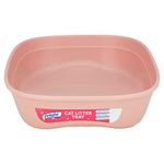 Felight Cat Litter Tray - Easy to Clean and Suitable for Kittens, Non-Slip Base, Made in the UK, Assorted Colours (42cm)