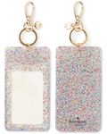 Kate Spade New York Id Badge Clip Key Chain, Multi Glitter