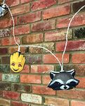 Marvel Rocket Raccoon & Groot 2D String Lights