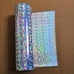 SUNBIRD Holographic Crystal Self Adhesive Lamination Sticker Paper Wrap Sticker for Laptop Bike Car Table Mobile Phones car wrap Vinyl (5 X 100 Inch, Holographic Vinyl)