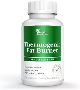 DR VITAMIN SOLUTIONS Thermogenic Fat Burner – Natural Appetite Control & Metabolic Booster with Green Tea & Bloat Defense (35 Capsules)