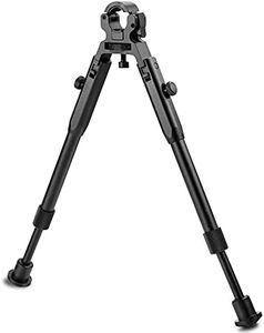 JINSE Clamp-on Bipod,9-11 Inches Dragons Claw Universal Foldable Lightweight Bipod, Barrel Size: 0.4'' to 0.7''