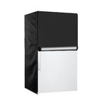 YZNKLXF Upright Freezers Cover for 3.0 Cubic Compact Mini Freezer 22''L x 23''W x 24''H, 600D Oxford Refrigerator Cover Protection for Outdoor Freezers Waterproof, Dustproof, Sun-Proof