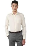 Van Heusen Men's Solid Slim Fit Shirt (VHSFBSLB789822_Cream 39)