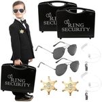 Falinpitos 8PCS Wedding Ring Bearer Security Set Wedding Gifts Outfit Stuff Security Badge Ring Bearer Box Flower Girl Groomsmen Proposal Gifts for Little Boys