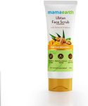 Mamaearth Ubtan Scrub For Face with Turmeric & Walnut for Tan Removal - 100g