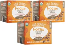 Four Sigmatic Mushroom Mix Coffee Lion's Mane | Think | Pack of 3 (30 Packets Total)