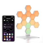 Cololight RGB Lamp, LED Light for Bedroom, 2.4GHz WiFi only, App Control & Voice Control, Compatible with Alexa, Google Assistant & Homekit, Gaming Lamp, Plus, 12 Hexagon, Table & Wall