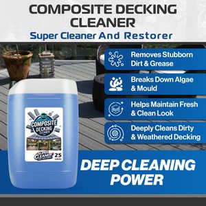 HLS Supplies Composite Decking Cleaner 5L – Removes Dirt & Grime