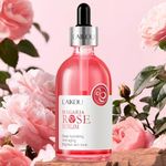 LAIKOU Bulgaria Rose Face Serum, Hydrating Naturals Anti-aging Hyaluronic Acid Serum for Face, Face Serum for Women, Brightening Lighten Blemishes, Remove Wrinkle Dark Spot for All Skin Types 100ML