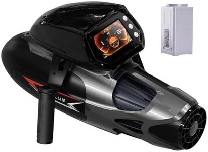 sublue Vapor Pump-Jet Underwater Scooter 3 Gear Speed 60 Minutes 10km/h 21kgf for Free Diving Scuba Diving Snorkeling (Gray+Extra Battery)