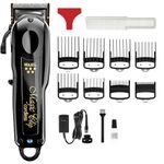 Wahl Cordless Black Magic Clip Professional Barber Clippers, Used for All Hair Types, Bulk Removal, Upgraded Motor, Smooth Cuts, Crunch Blade Technology™