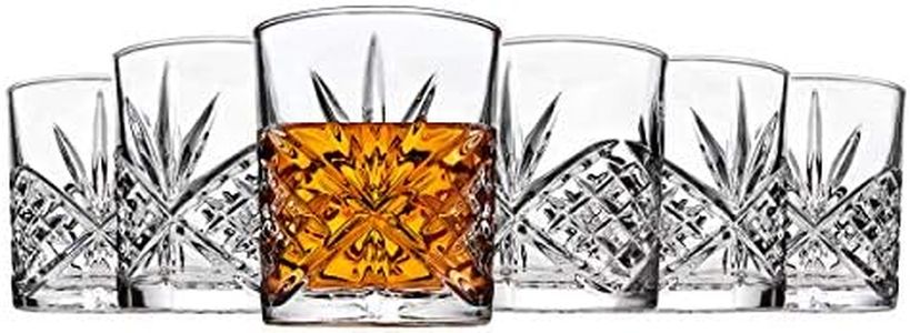 Godinger Dublin Set of 12 Double Old Fashioned Glasses