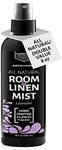 Aromasong All-Natural Lavender Room & Linen Spray 8 Oz for Sheets, Pillow, Fabric, Bed, Sleeping with a Refreshing Scent.