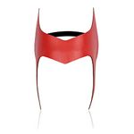 Bulex Wanda Maximoff Mask Cosplay Costumes Crown Prop Halloween Vision Latex Headgear Headpieces (A)