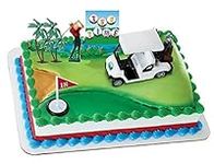 Golf Cart Golfer Tee Time Golf Sign