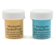 Wheelsmith Mini Spoke Prep Coating Paint (Pack of 2), 15ml, Blue/Orange