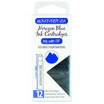 Monteverde Ink Cartridge (Standard Size), Horizon Blue