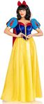 Leg Avenue Women’s 3 PC Royal Snow Princess Costume with Headband and Cape, MEDIUM