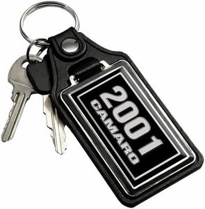 Brotherhood Car Key Chain for Camaro - Classic Models Keychain for Men and Women Gift Key Ring - 2001