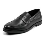 Rockport Men's Sutton Penny Loafer, Black Leather, 10 UK