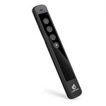 LNKOO Presentation Remote, RF 2.4GHz Wireless Presenter PowerPoint PPT Clicker Slides Advancer Remote Control Rechargeable Presenter Support Hyperlink