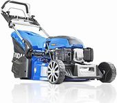 Hyundai 19"/48cm 139cc Self-propelled Petrol Roller Lawnmower, 5 Adjustable Cutting Heights, 70l Grass Collector Bag, Foldable Handles, 3 Year Warranty