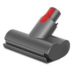 FUNTECK Mini Motorized Brush Tool Compatible with Dyson V7 V8 V10 V11 V15 Vacuum Cleaner, Ideal for Cleaning Mattresses Upholstery and Stairs