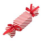 50 Pcs Candy Box Christmas Party Favor with 100 Rope, Xmas DIY Gift Cake Boxes Party Bags Gift Party Dessert Cookie Paper Packaging Festival Holiday Christmas Eve Gift Wedding Gifts Wrap Bag (Small)