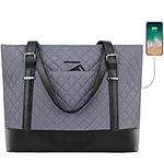 KROSER Laptop Tote Bag for Women, P