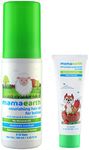 Mamaearth 100 Percent Natural Berry Blast Kids Toothpaste, 50G & Nourishing Hair Oil For Babies 100Ml (0 10 Years) Combo, Sensitive Teeth