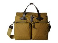 Filson Original 24 Hour Tin Cloth Briefcase Laptop Bag Tan