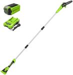 Greenworks 40V 8-Inch Cordless Pole