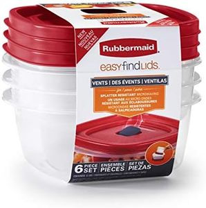 Rubbermaid Easy Find Lids Food Storage and Organization Containers